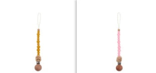 Baby Products Soothing Beech Wood Clip Pacifier Chain