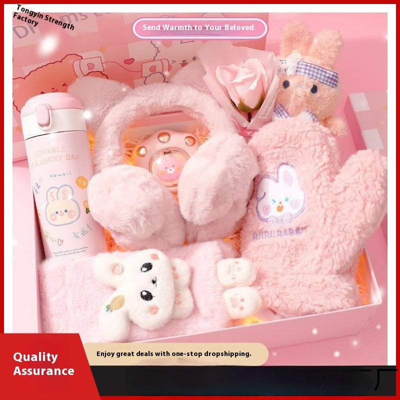 Christmas Girls' Winter Warm Gift Box