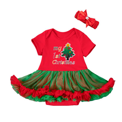 Adorable Dot Short Sleeve Baby Gown - Soft & Comfortable Sleepwear