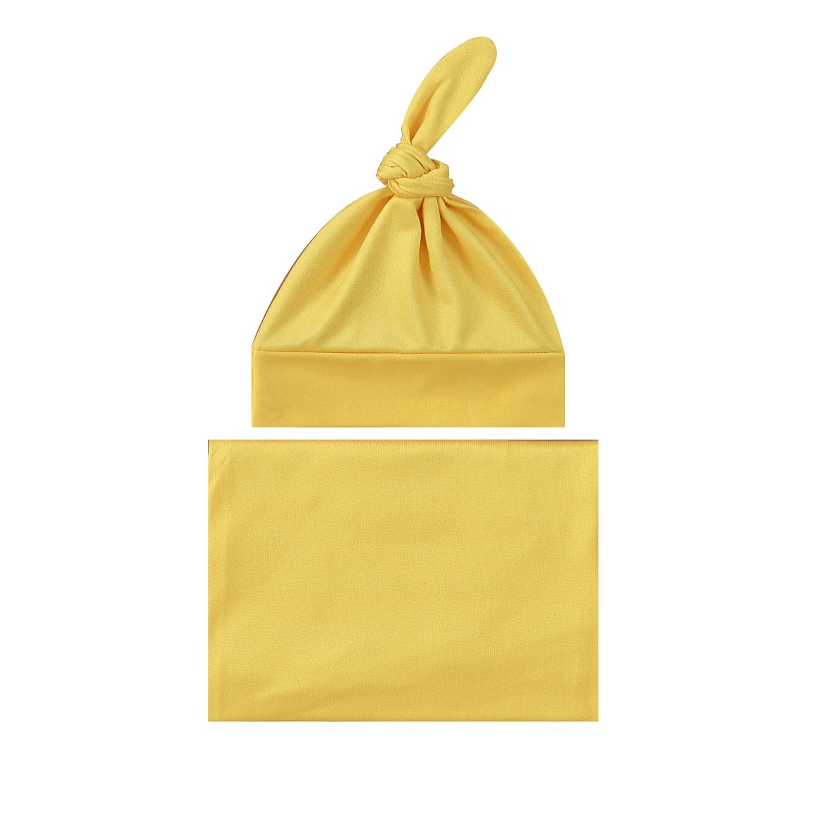 Baby Wraparound Swaddle Cloth with Rabbit Ears Hair Band - Newborn Gift Set - Free Shipping