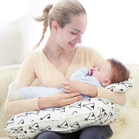 U-Shaped Nursing Pillow - Multifunctional Baby Breastfeeding & Support Pillow