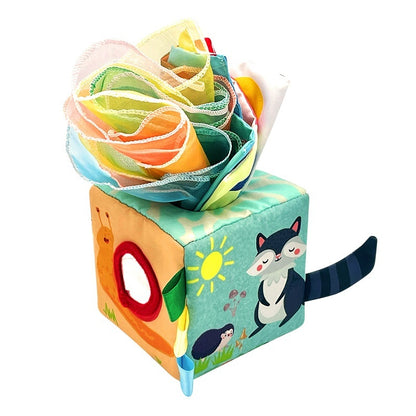 Early Education Simulation Tissue Box Toy - Baby Tear-Proof Paper Extraction Learning Toy - Free Shipping
