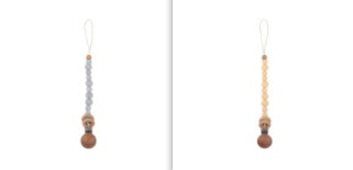 Baby Products Soothing Beech Wood Clip Pacifier Chain