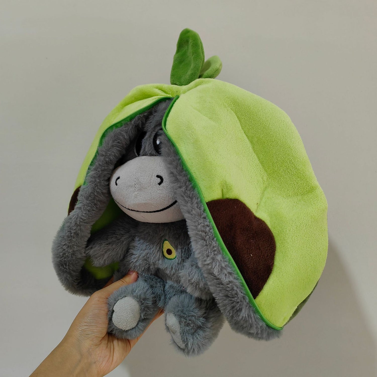 Cute Strawberry Avocado Donkey Baby Sleeping Music Doll - Early Education Plush Toy - Free Shipping