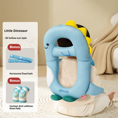 Baby Cartoon Anti-Collision Pillow - Toddler Fall Protection Cap & Head Cushion - Free Shipping