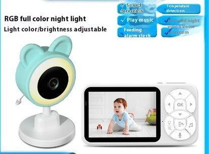 Smart Baby Monitor with VOX Mode, Night Vision & Full Color Display - Free Shipping