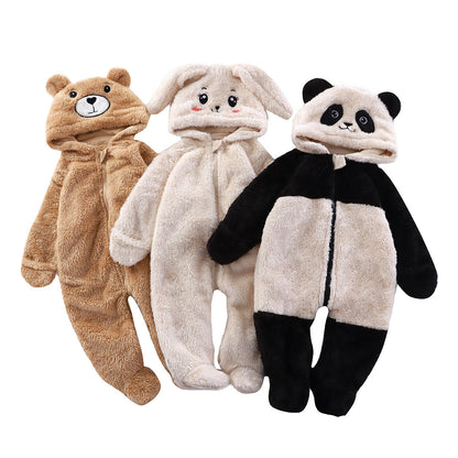 Kids Thermal Pajama Jumpsuit - Cozy One-Piece Sleepwear for Boys & Girls