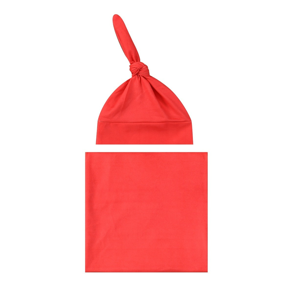 Baby Wraparound Swaddle Cloth with Rabbit Ears Hair Band - Newborn Gift Set - Free Shipping