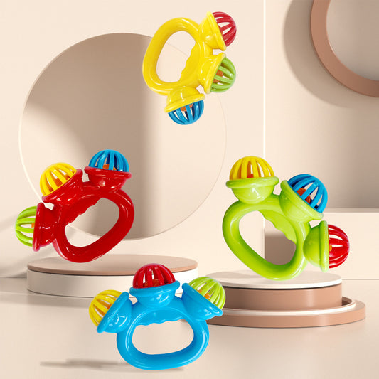Baby Handbell Rattle - Educational Sensory Toy for Infants & Toddlers