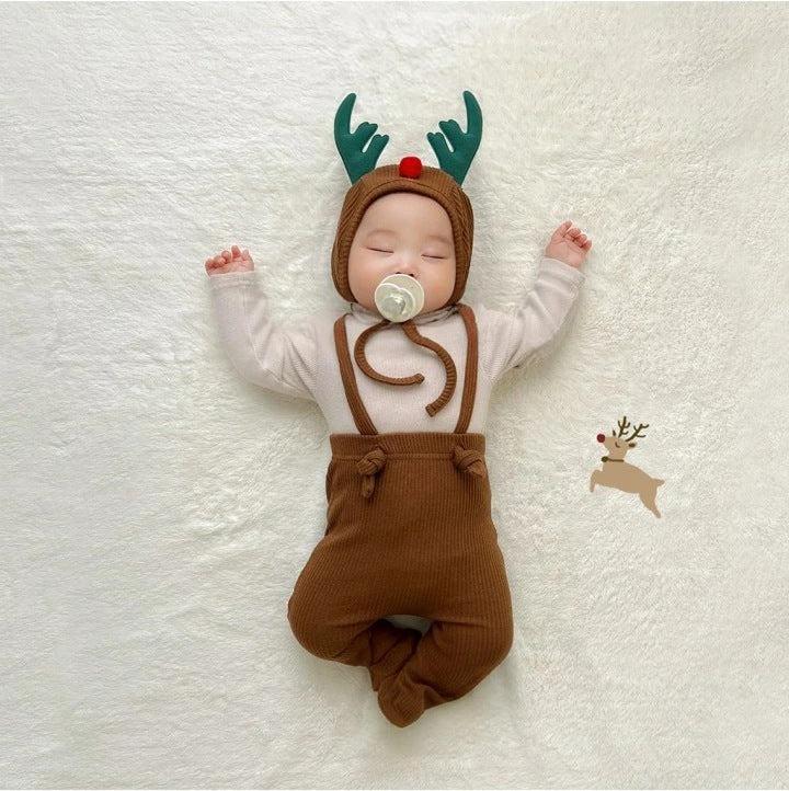 New Baby Overalls In Christmas style