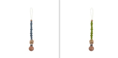 Baby Products Soothing Beech Wood Clip Pacifier Chain