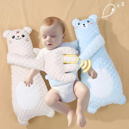 Baby Sleep Soother Hand Pillow - Remote Controlled Plush Comforting Toy for Infants