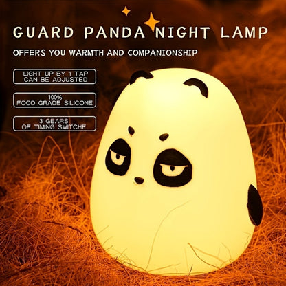 LED Rainbow Night Light - Color Changing Silicone Lamp with Touch Control & USB Charging