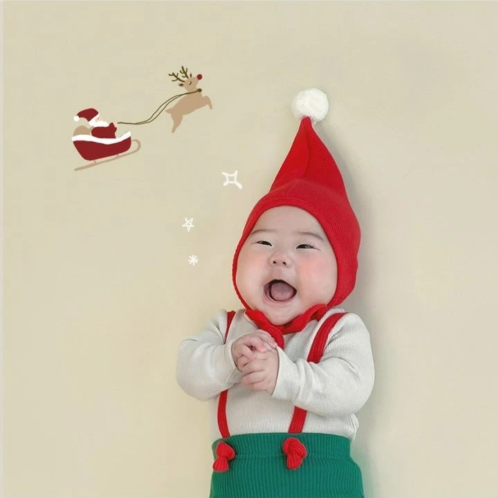 New Baby Overalls In Christmas style