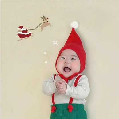 New Baby Overalls In Christmas style