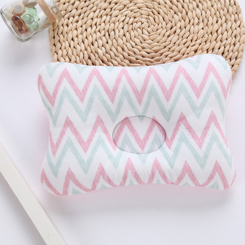 Baby Head Shaping Pillow - 3D Breathable Mesh Anti-Flat Head Pillow for Infants