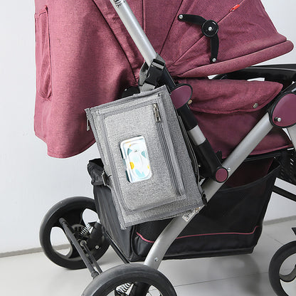 Portable Baby Diaper Changing Pad - Multifunctional Travel Folding Diaper Bag Organizer