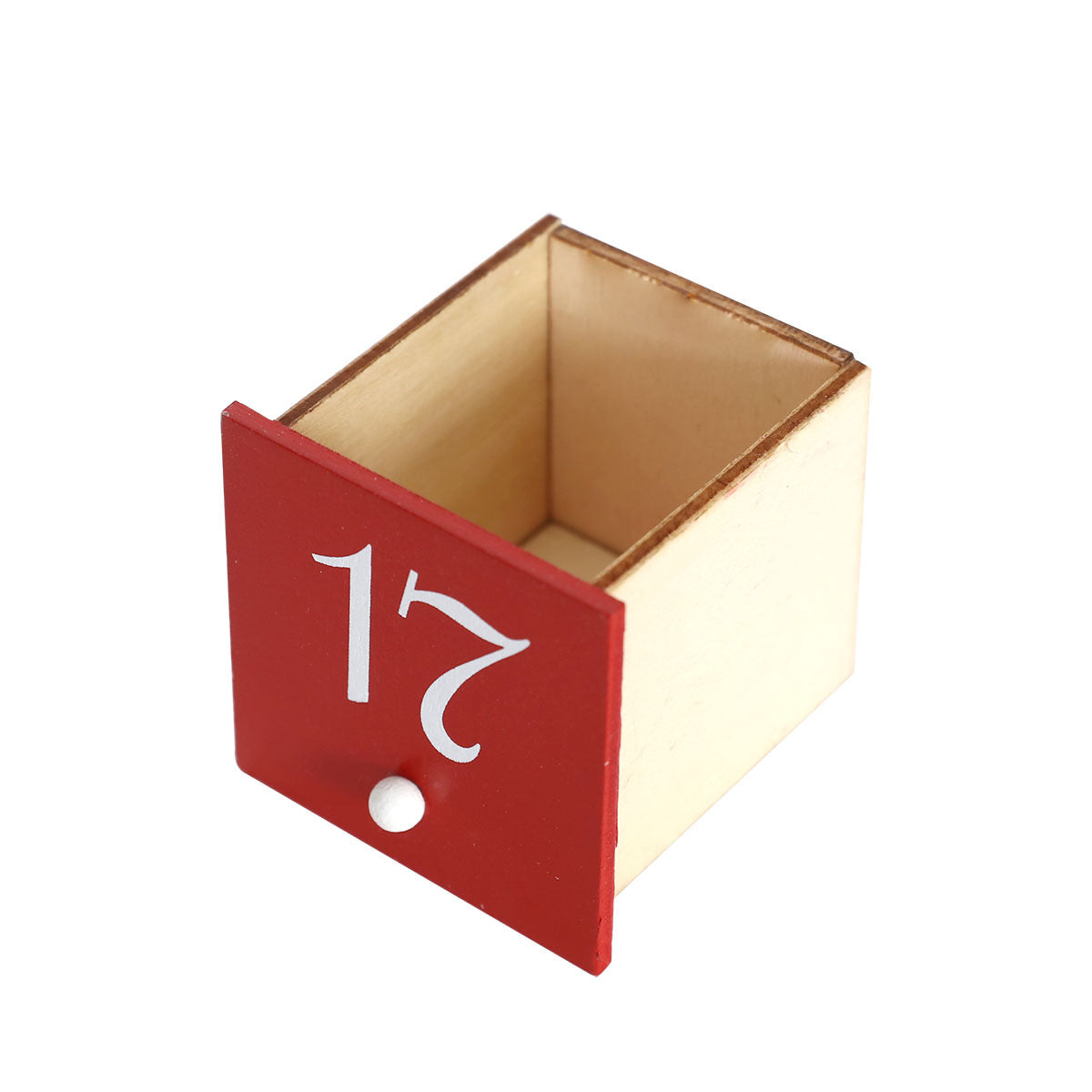 Christmas Wooden Countdown Calendar Barn American Country Ornaments