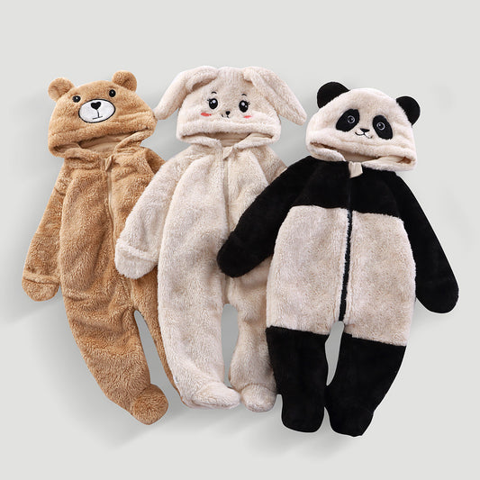 Kids Thermal Pajama Jumpsuit - Cozy One-Piece Sleepwear for Boys & Girls