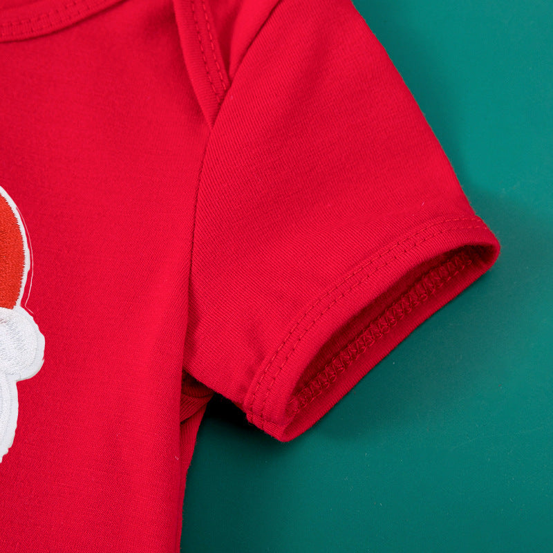 Adorable Dot Short Sleeve Baby Gown - Soft & Comfortable Sleepwear