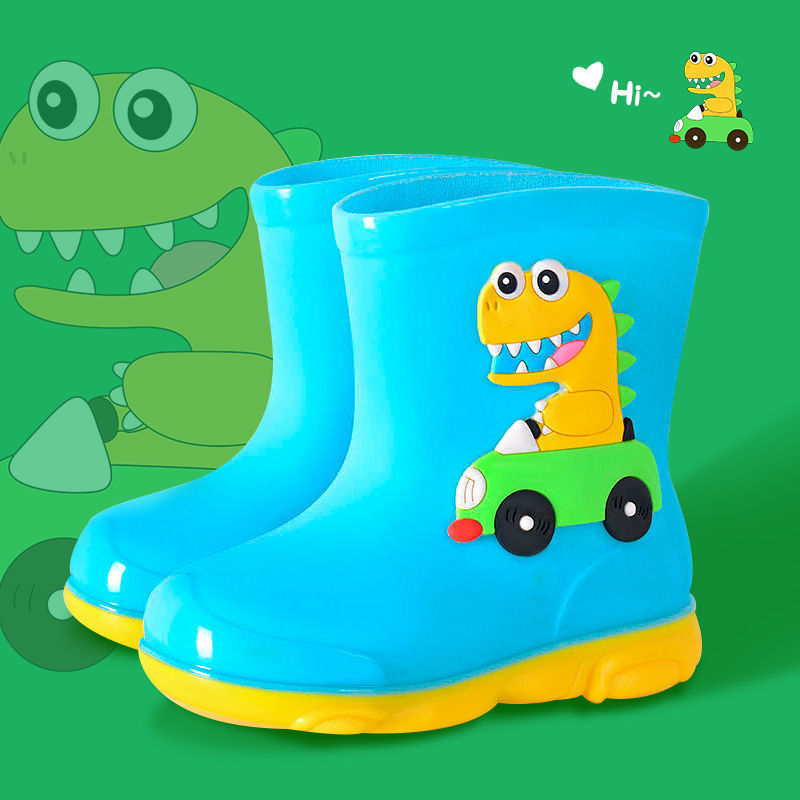 Non-Slip Velvet Rain Boots for Kids & Babies - Stylish Waterproof Rubber Shoes - Free Shipping