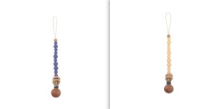 Baby Products Soothing Beech Wood Clip Pacifier Chain