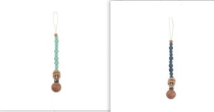 Baby Products Soothing Beech Wood Clip Pacifier Chain
