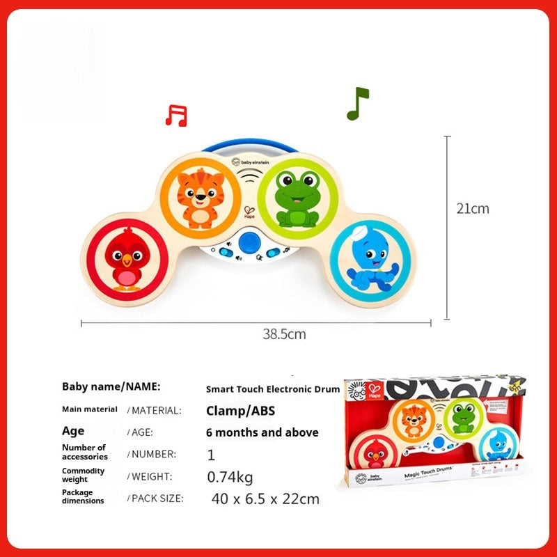Smart Touch Electronic Drum - Interactive Baby Music Drum Toy - Free Shipping