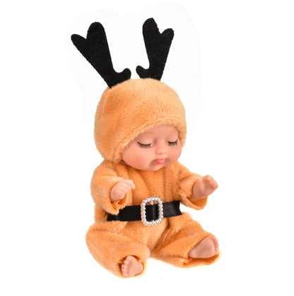 4 Inch Mini Baby Doll Set of 6 - Realistic Reborn Baby Dolls for Kids 3+ - Free Shipping