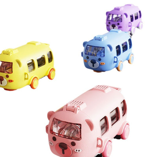 Popular Car Sippy Cup, Children's Creative Plastic Cup, Portable Outdoor Pop-Up Lid Water Cup, Car Internet Celebrity Water Cup