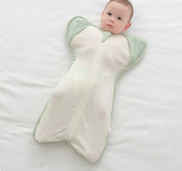 Breathable Organic Cotton Baby Sleeping Bag & Swaddle