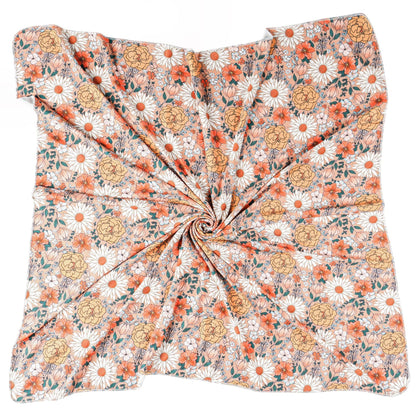 Baby Wraparound Swaddle Cloth with Rabbit Ears Hair Band - Newborn Gift Set - Free Shipping