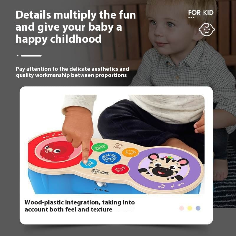 Smart Touch Electronic Drum - Interactive Baby Music Drum Toy - Free Shipping