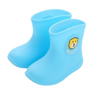 Non-Slip Velvet Rain Boots for Kids & Babies - Stylish Waterproof Rubber Shoes - Free Shipping