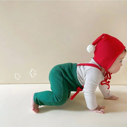 New Baby Overalls In Christmas style