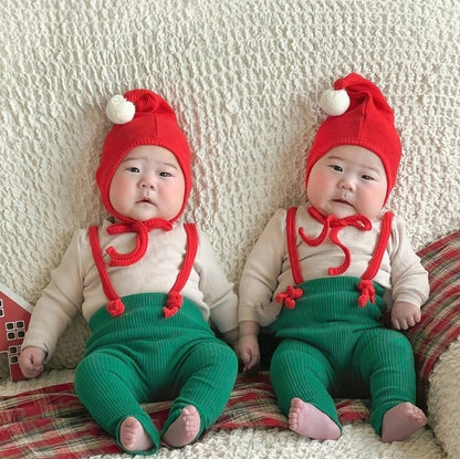 New Baby Overalls In Christmas style