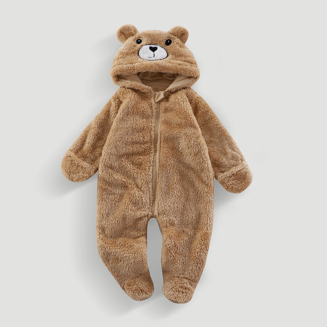 Kids Thermal Pajama Jumpsuit - Cozy One-Piece Sleepwear for Boys & Girls