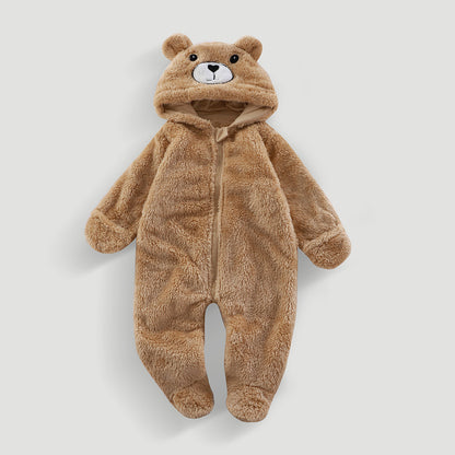 Kids Thermal Pajama Jumpsuit - Cozy One-Piece Sleepwear for Boys & Girls