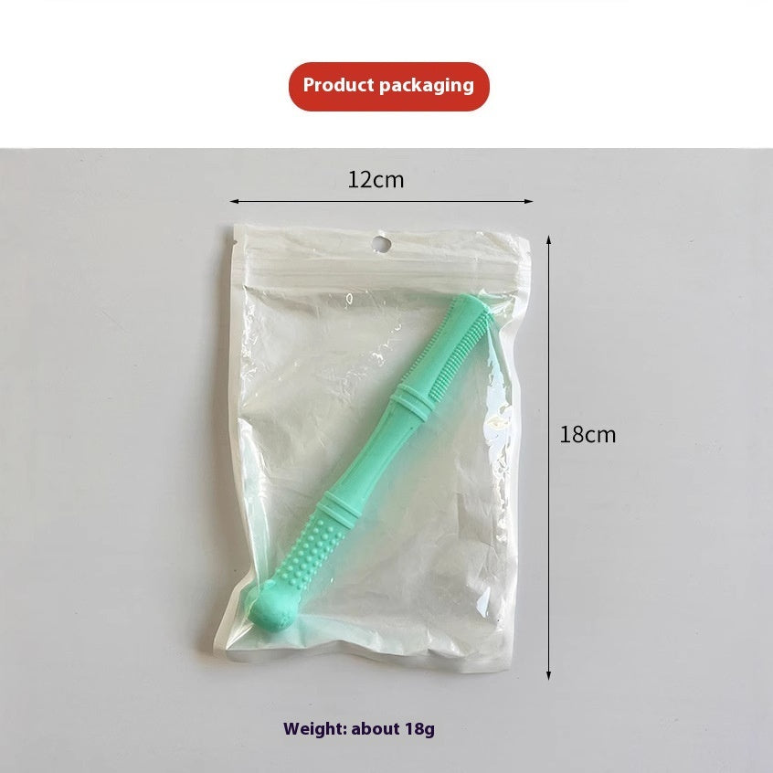 Baby Teething Molar Rod - Edible Silicone Teether to Prevent Hand Sucking