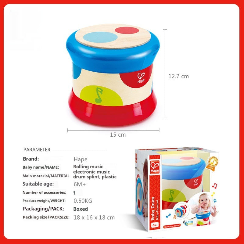 Smart Touch Electronic Drum - Interactive Baby Music Drum Toy - Free Shipping