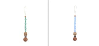 Baby Products Soothing Beech Wood Clip Pacifier Chain