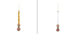 Baby Products Soothing Beech Wood Clip Pacifier Chain