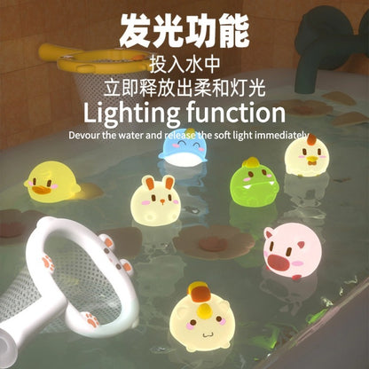 Children's Bathroom Play Toys - Cute Cartoon Animal Glow Balls for Bath Time Fun - Free Shipping