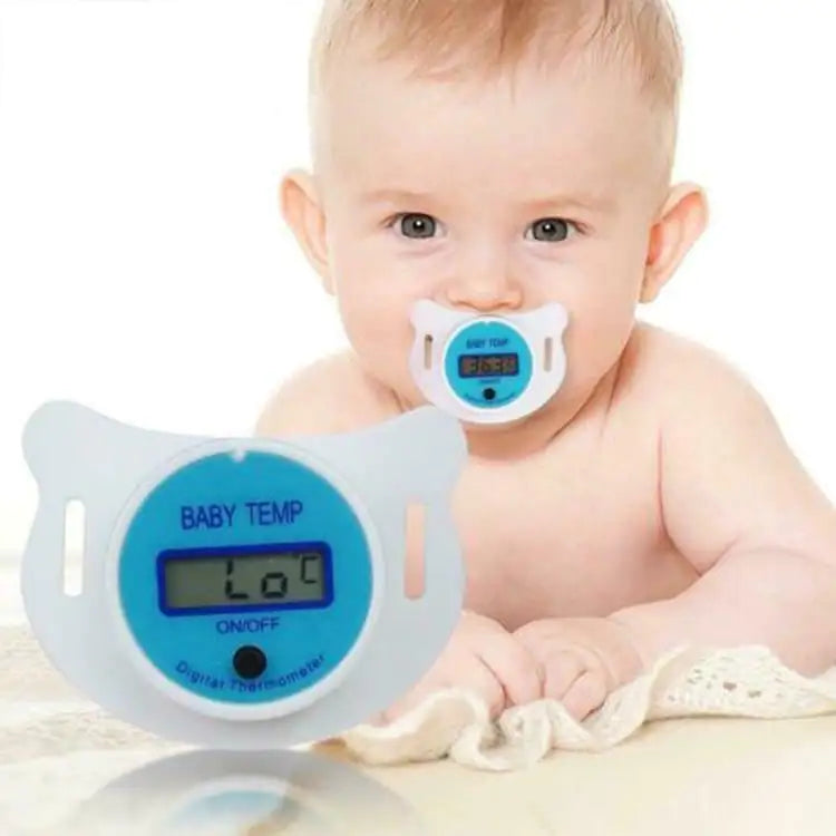 Digital Thermometer with Baby Pacifier Design